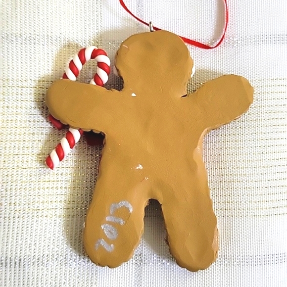 Mini Gingerbread Man Ornament - Picture 5 of 6